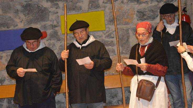 ‘Oles ta oles’ Urumea Bailarako etxekoak, Santa Ageda bezperan 