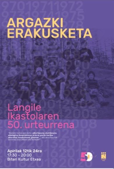 Argazki erakusketa Langilek Biterin, apirilaren 12tik 24ra bitartean