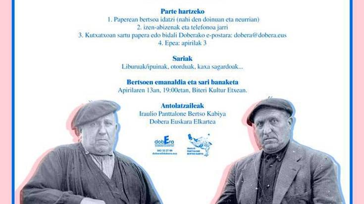 Bota bertsoa!