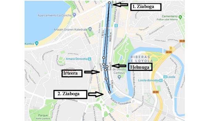 Ur ezagunetan ariko da gaur ‘Maialen’, Urumean