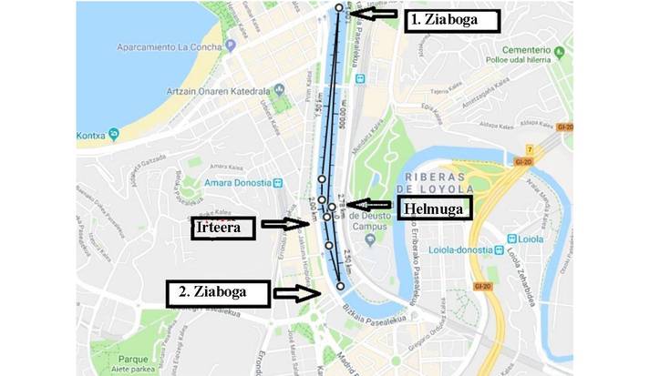 Ur ezagunetan ariko da gaur ‘Maialen’, Urumean