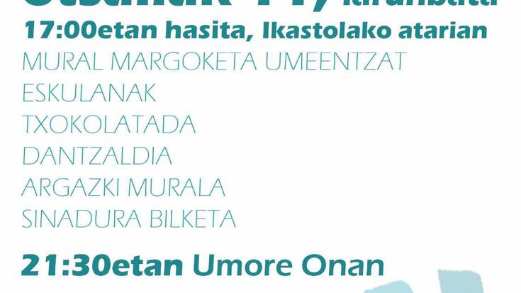 Mendialdeko herri galdeketaren aldeko festa, Goizuetan