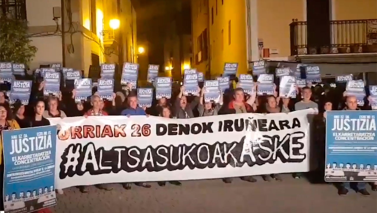 Iruñeara joateko deia, Altsasukoen alde