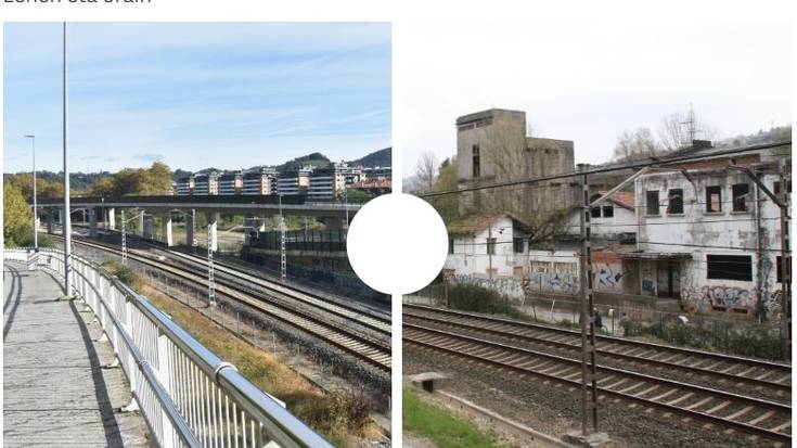 Trenbidea eta AHTaren obrak, Ergobi parean