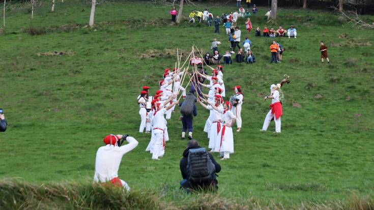 Zahagi dantza egingo dute Goizuetan, Inauteriei errematea jartzeko