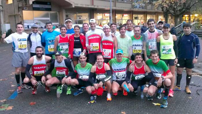 Hernaniarrak bikain, maratoian