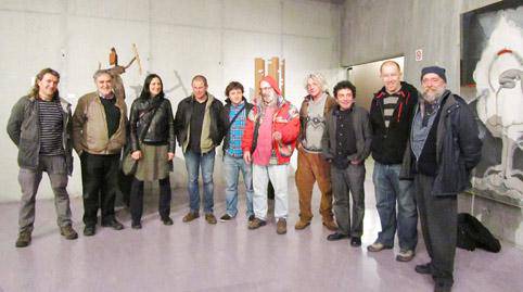 Bost artista hernaniarren obrak, Andoaingo Basteron