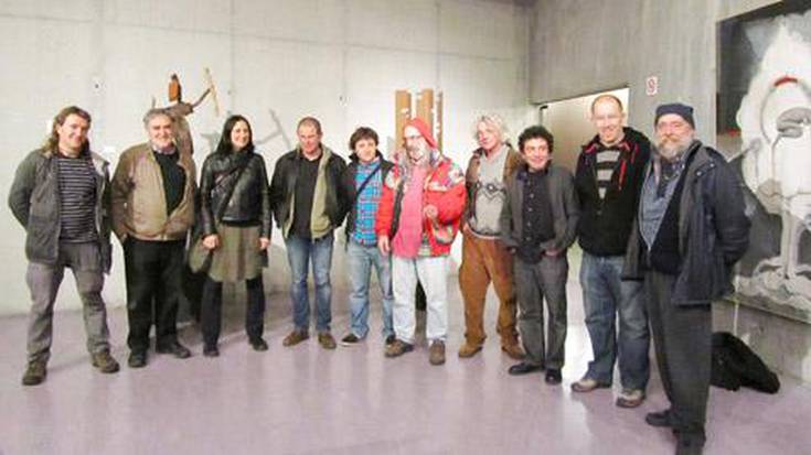 Bost artista hernaniarren obrak, Andoaingo Basteron