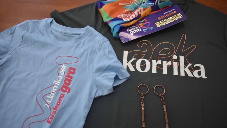 Korrikaren materiala