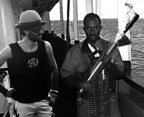 Suziri Olinpikoa Somalian dago piratek bahituta