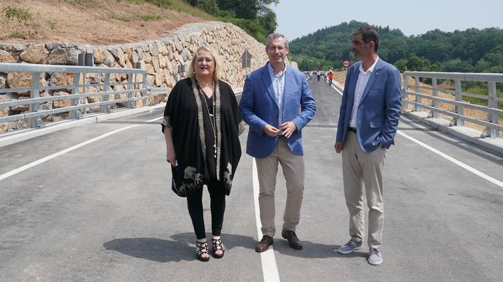 Dagoeneko zabalik, Astigarragatik  27 Poligonora sartzeko bidea