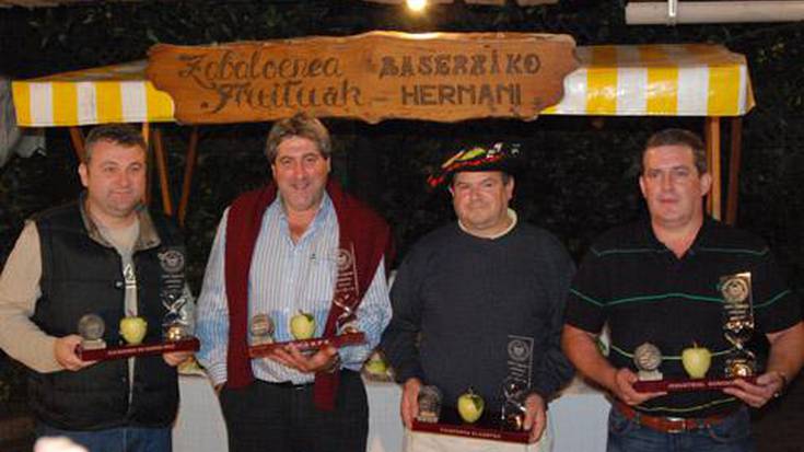 Rufino sagardotegiak irabazi zuen Txantxangorriko Sagardo Lehiaketa