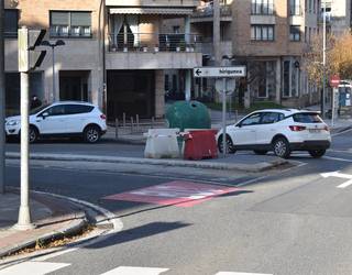 Egokitzapenak egiten ari dira «autobusen zirkulazioa errazteko»