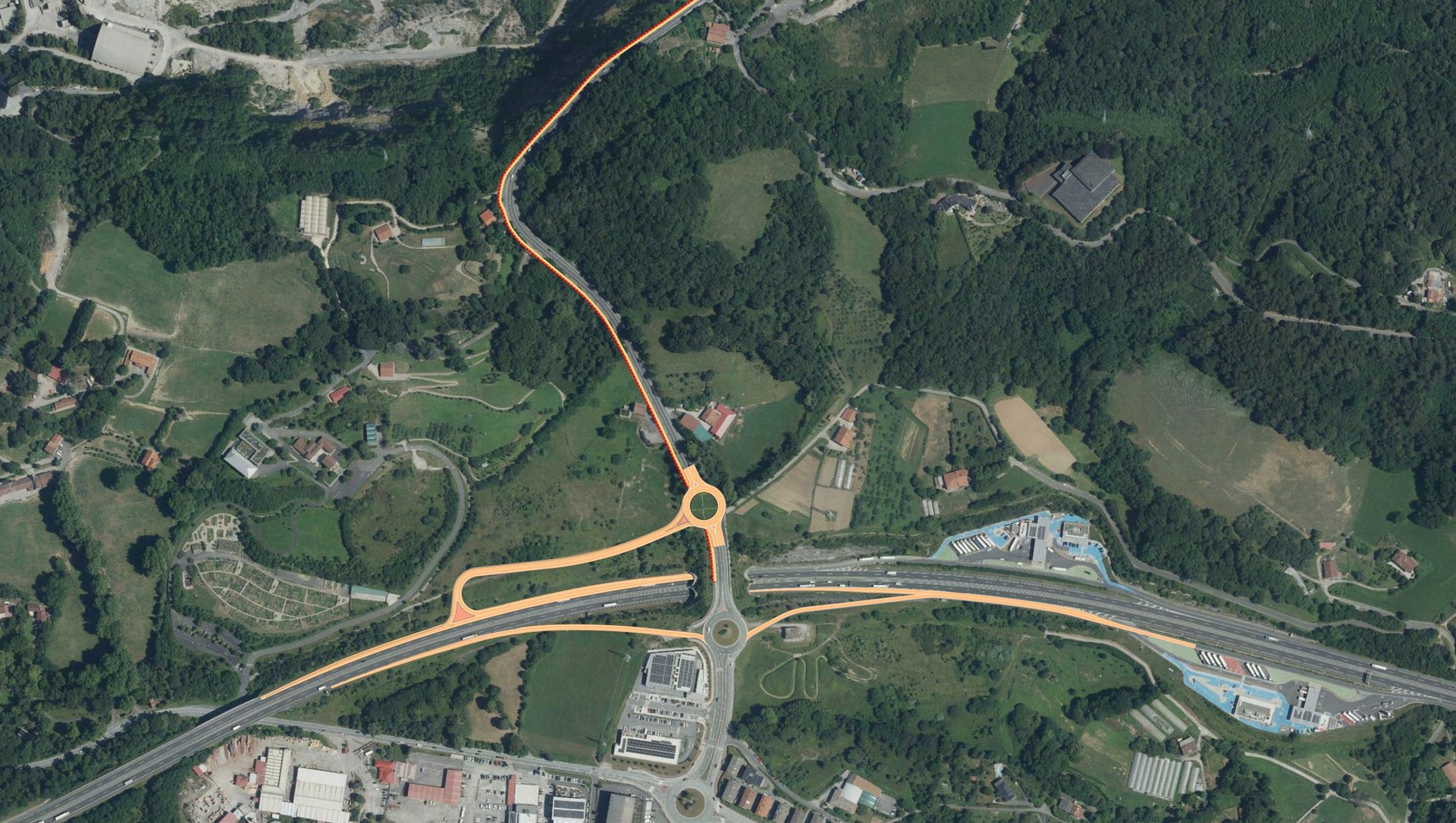 AP-8 errepiderako sarrera-irteera berri bat egingo dute Galarretan, «trafikoa arindu eta loturak hobetzeko»