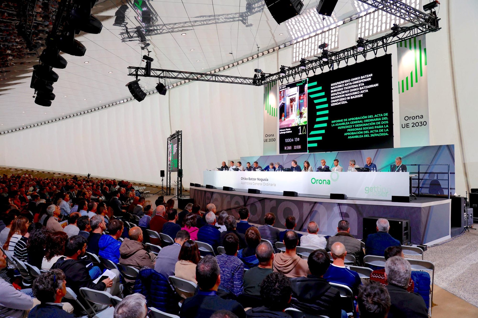 Oronan 6.111 pertsonak egiten dute lan eta 1.009 milioi euroko negozio zifra lortu du