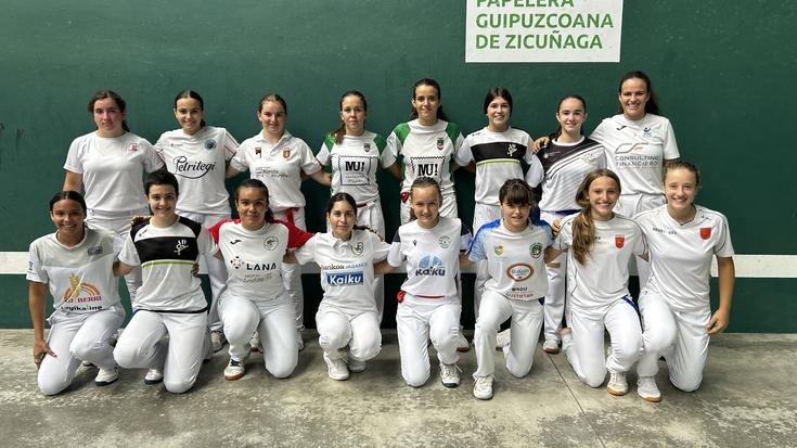 Zikuñaga Papelera esku pelota txapelketako zortzi finalak gaur eta bihar artean jokatuko dira frontoian