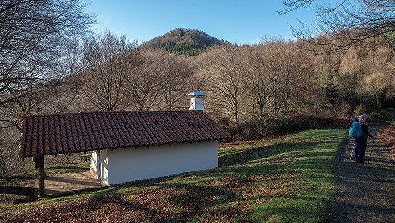 Etxe inguruko paraje zoragarrietan barrena, Usokori bira emanez