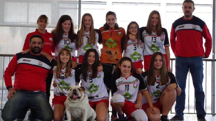 Infantil A taldeak gaur, bigarren fasea