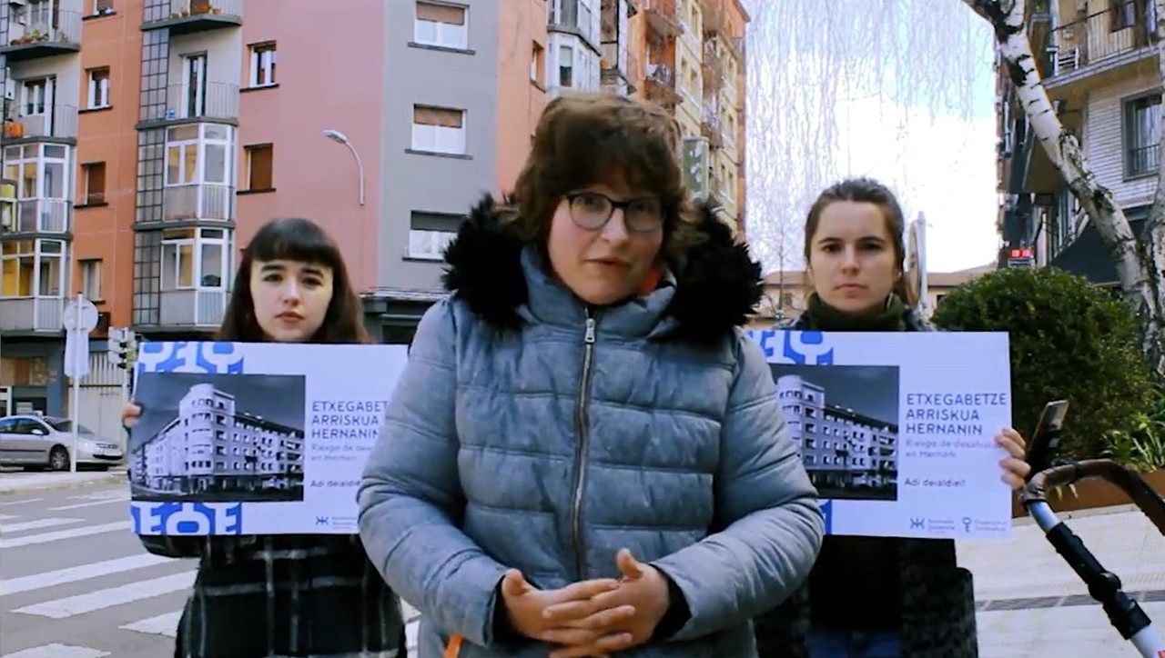Ekainaren 7an familia bat etxegabetuko dute Hernanin