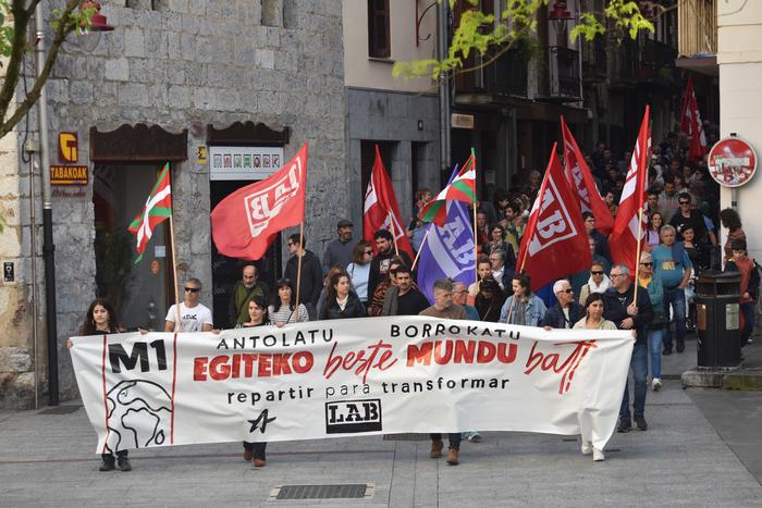 Langilearen Nazioarteko Eguna gaur, erreibindikaziorako eguna izango da