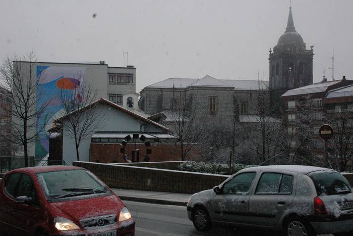 Hernani zuri-zuri gelditu zen egunekoa...