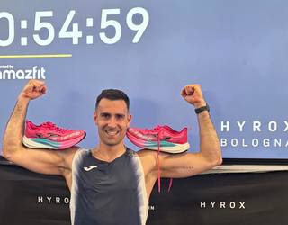 Aitor Lizarazuk garaipena lortu du Boloniako Hyrox elite proban