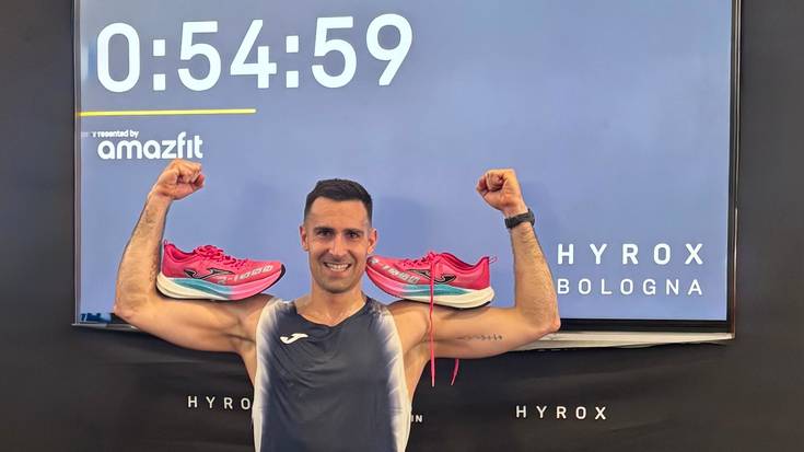 Aitor Lizarazuk garaipena lortu du Boloniako Hyrox elite proban