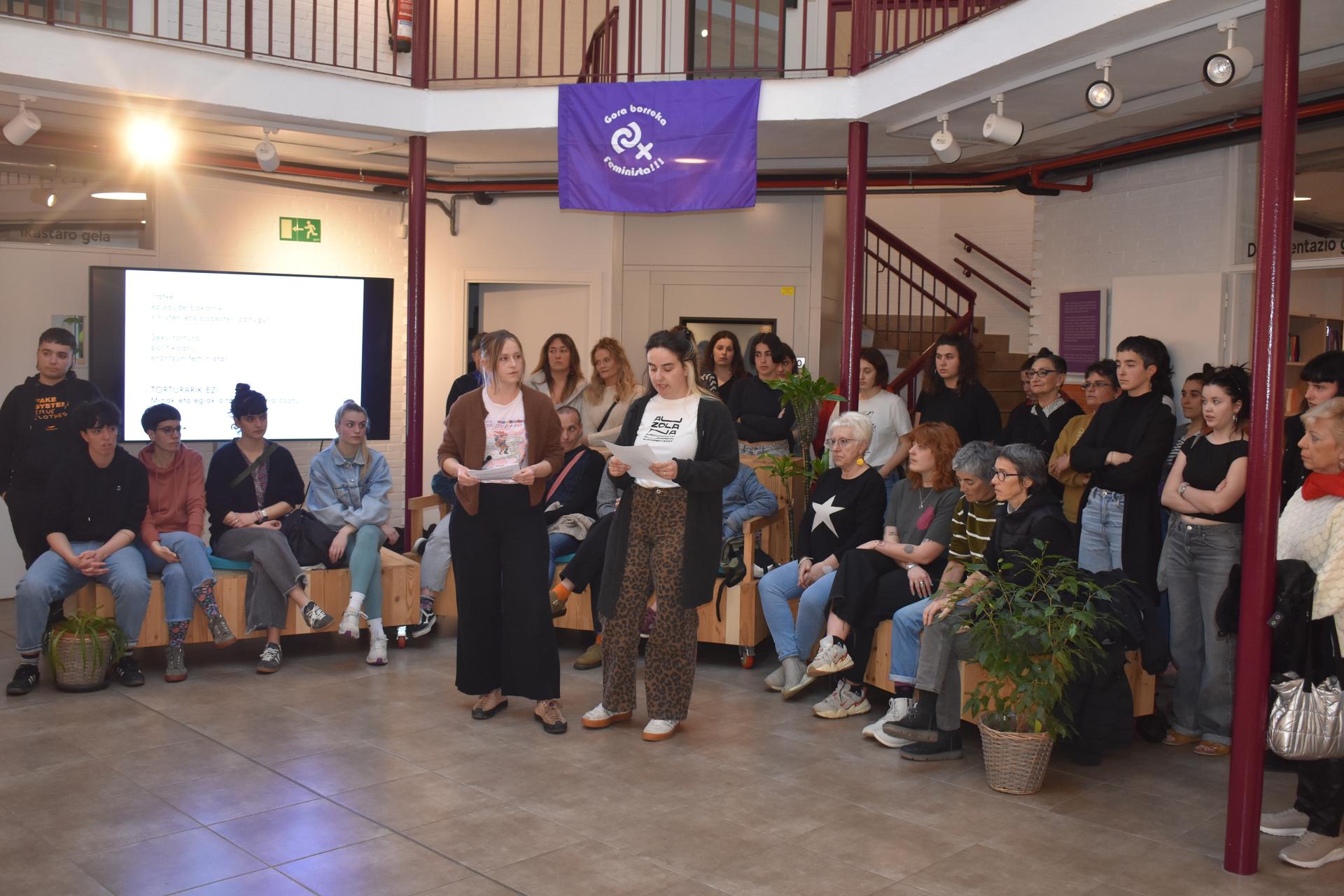 Hernaniko Bilgune Feministak mundu martxarako deia egin du