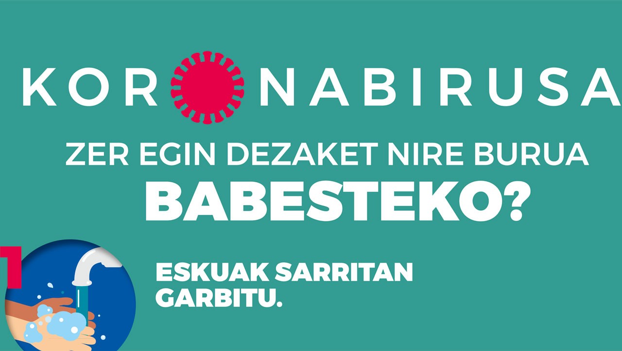 Koronabirusaz jakin beharrekoak, Osakidetzaren eskutik