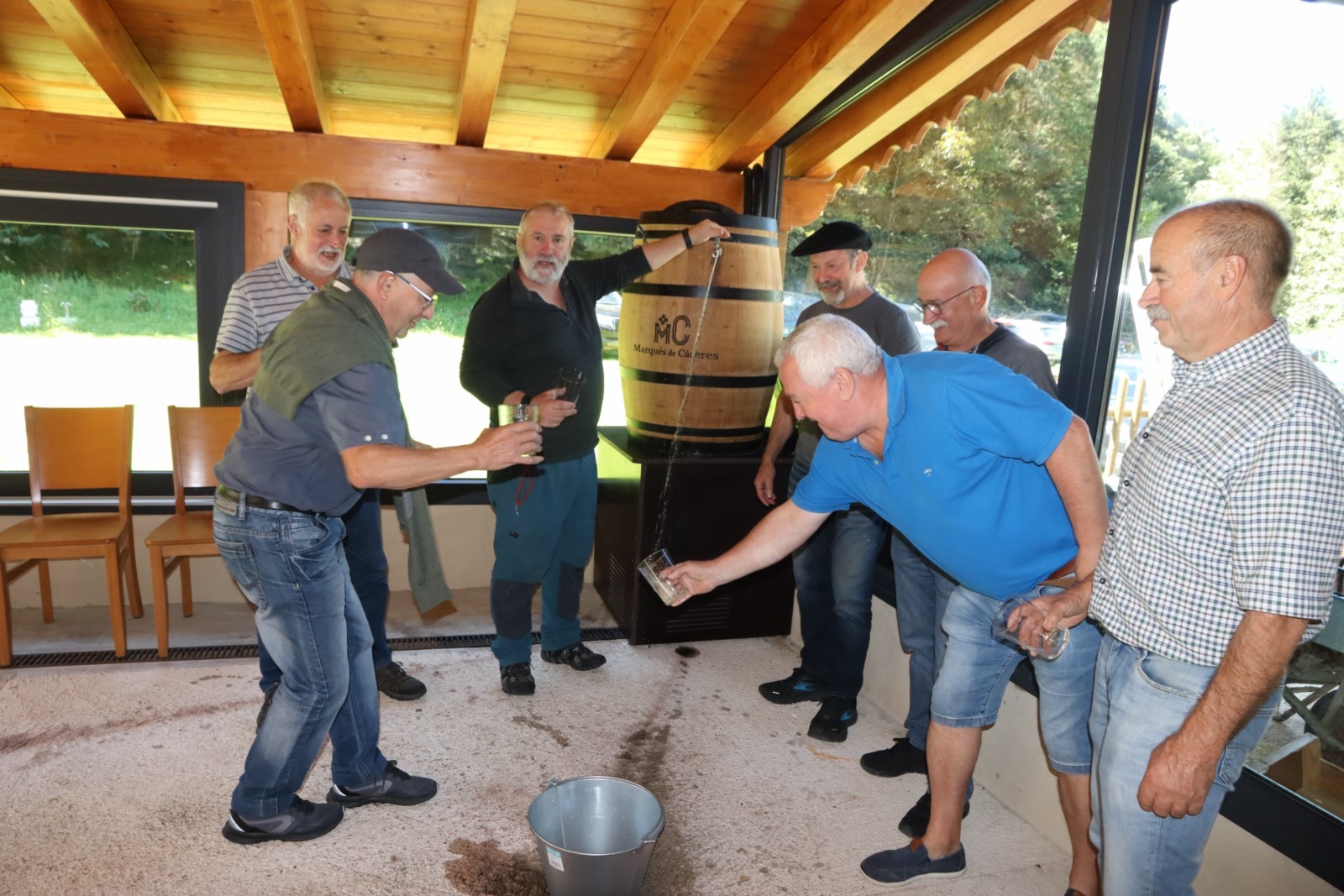 Talo jatea Ixkibi kanpinean, irailaren 14an
