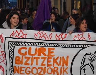 Faxismoari eta indarkeria matxistari erantzun irmoa gaur, Urumea bailara osoan