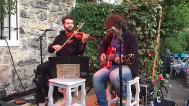 Xabier San Sebastian gaur, osteguna girotzen