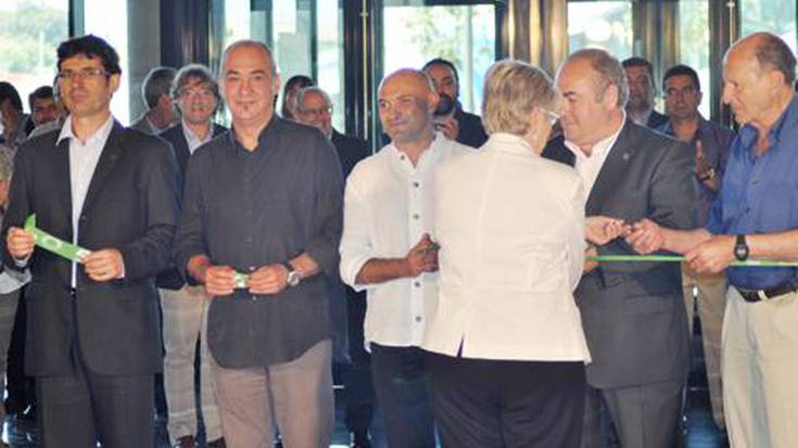 Atzo inauguratu zuten Orona Ideoko hiru edifizioetan, lehendabizikoa