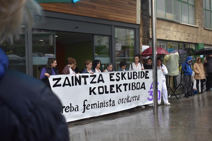 Iazko greba feminista orokorra oroituko dute ostiralean, Tilosetan