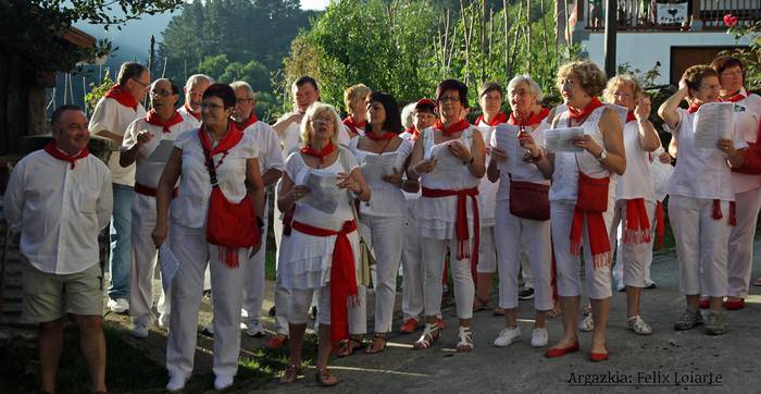 Goizuetatik abiatuz,  nonahi izango da festa abuztuan 