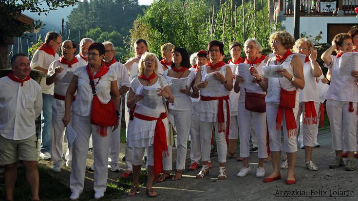 Goizuetatik abiatuz,  nonahi izango da festa abuztuan 
