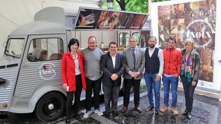 Cider Truck ibiltaria, txotxerako prest