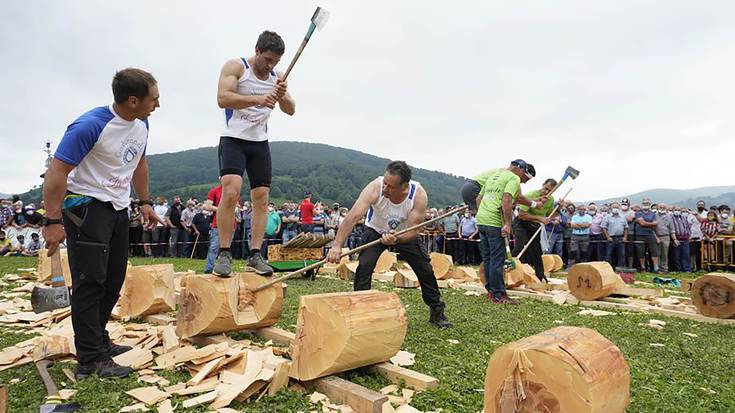 Gipuzkoako bigarren mailako aizkolarien txapelketa jokatuko da etzi Foru Plazan