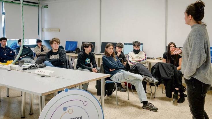 Hernaniko Lanbide Heziketako ikasleek Beterri Saretuz gertutik ezagutzeko aukera izan dute