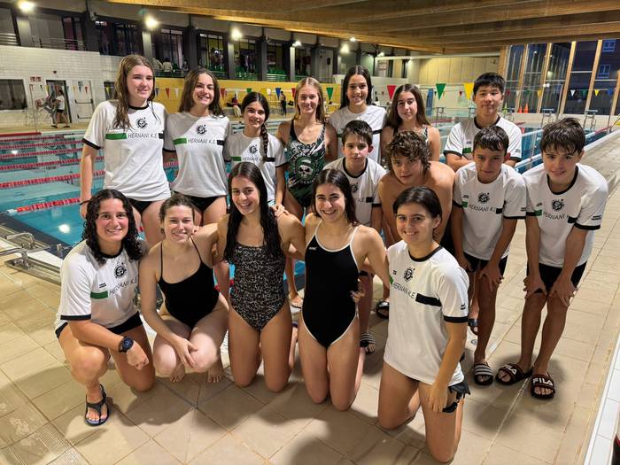 Neguko Liga Probintzialean arituko dira arratsaldean Hernaniko igerilariak