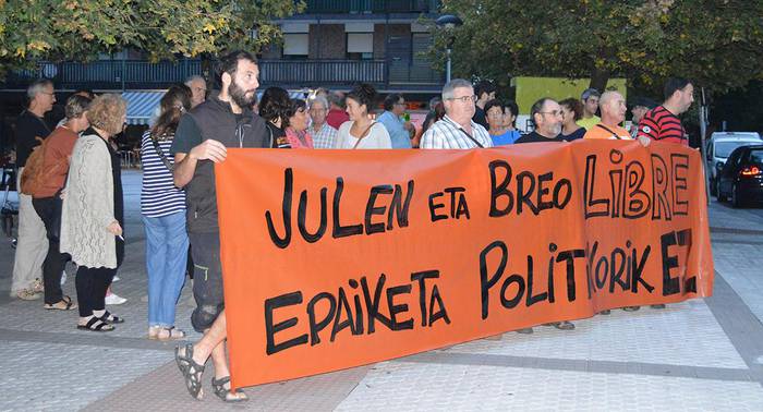 Kontzentrazioa gaur, Zuaznabar eta Fernandezen epaiketak salatzeko