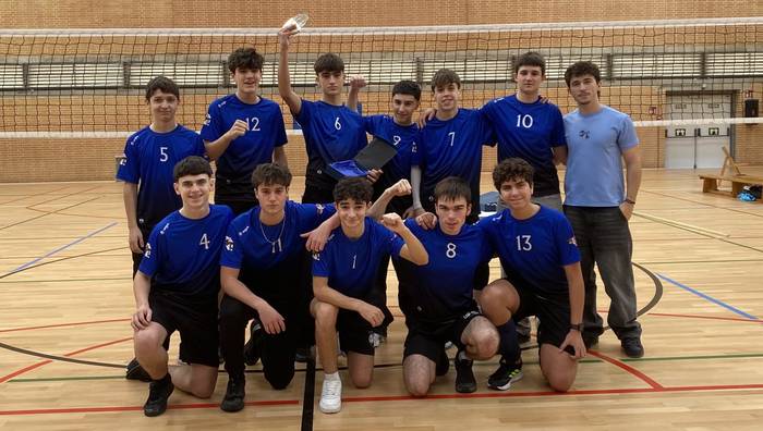 Euskadiko Txapelketarako sailkatu dira Hernaniko mutil kadeteak