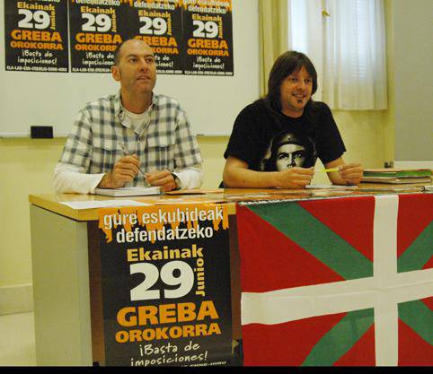 Asteartean greba orokorra, langileen eskubideen alde
