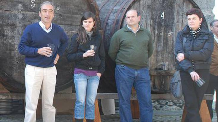 Sagardoa, gazta eta eguraldi bikaina nagusi Chillida Lekuko Sagardo Egunean