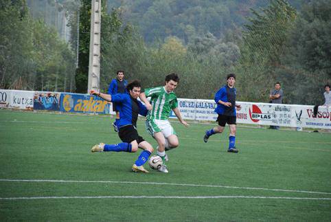 Bigarren regionaleko taldeak 
2-3 galdu zuen atzo etxean
