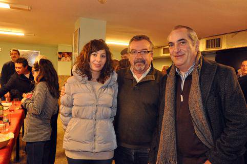 Iñaki Arriola idazkari nagusia Hernanin, sozialisten urte bukaerako jaian