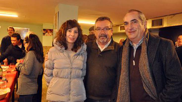 Iñaki Arriola idazkari nagusia Hernanin, sozialisten urte bukaerako jaian