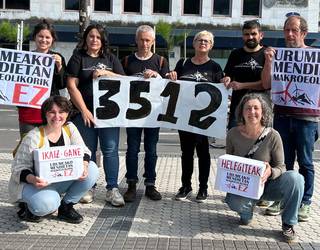 Ikatz Gane proiektuari 42 helegite aurkeztu dizkio Hernaniko Udalak, eta 3.512 herritarrena Urumeako Mendiak Bizirikek