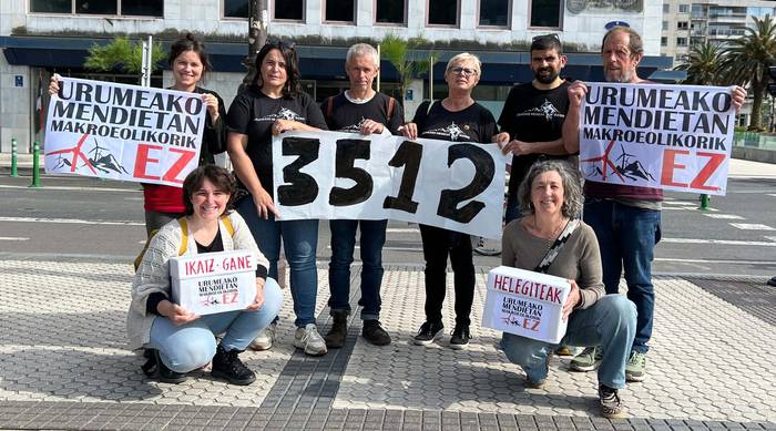Ikatz Gane proiektuari 42 helegite aurkeztu dizkio Hernaniko Udalak, eta 3.512 herritarrena UMBk