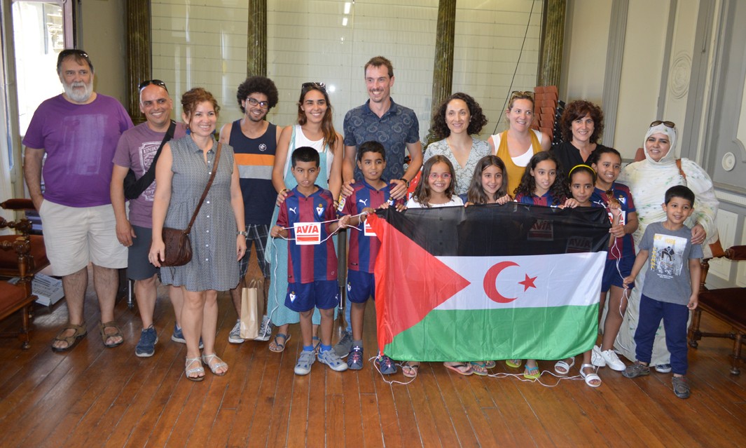 Martxan da saharar haurrak harreran hartzeko aurtengo Oporrak Bakean